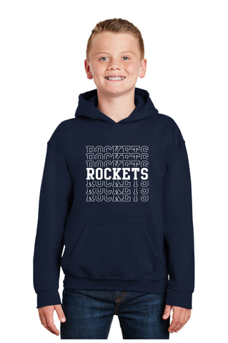 Rockets Youth Navy Hoodie