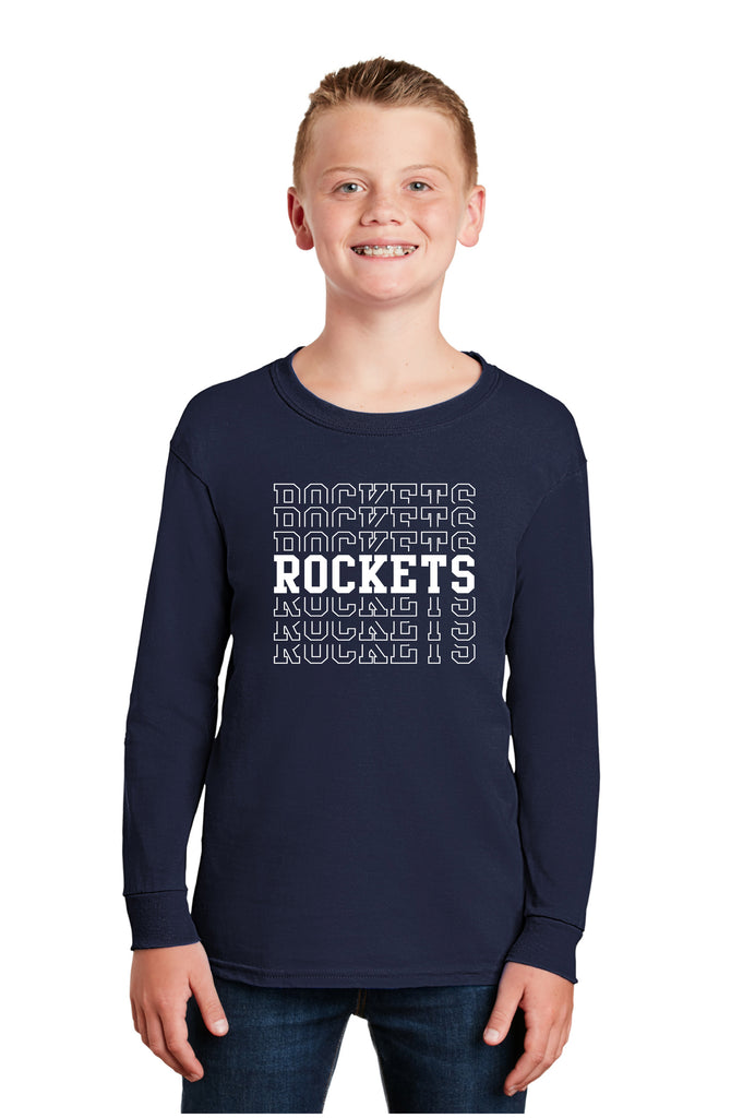 Rockets Youth Long Sleeve T-shirt